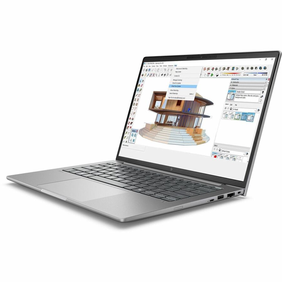 HP ZBook 8 G1i 14" Touchscreen Mobile Workstation - WUXGA - 60 Hz - Intel Core Ultra 7 255H - 16 GB - 512 GB SSD - English Keyboard - Meteor Silver