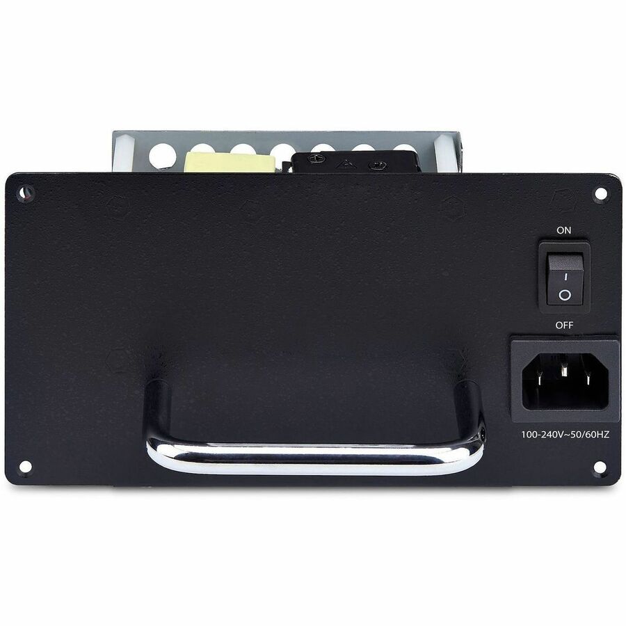 StarTech.com Redundant Power Supply Unit for MCM15-MEDIA-CHASSIS, 130W AC, 100-240V Input, Tool-Free, Hot-Swappable, Fanless Cooling, TAA