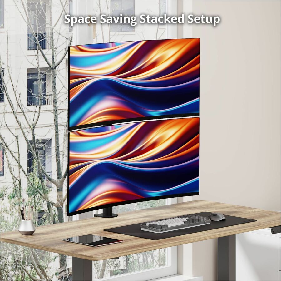 Dual 38" Stack Monitor Mount