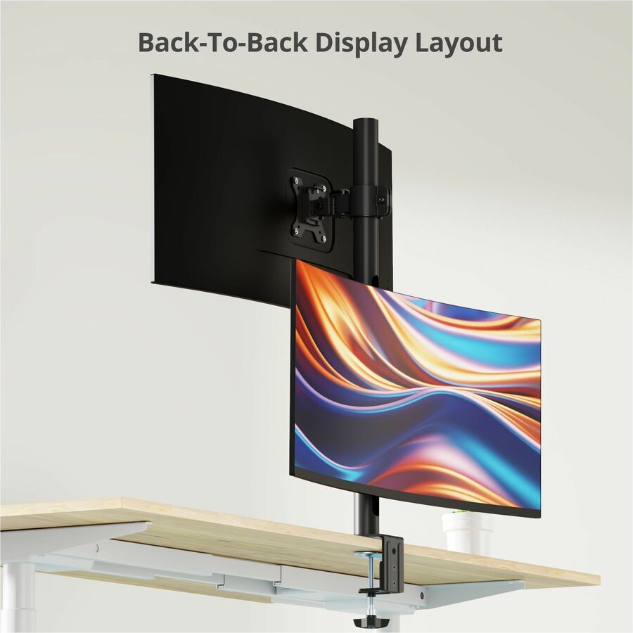 Dual 38" Stack Monitor Mount