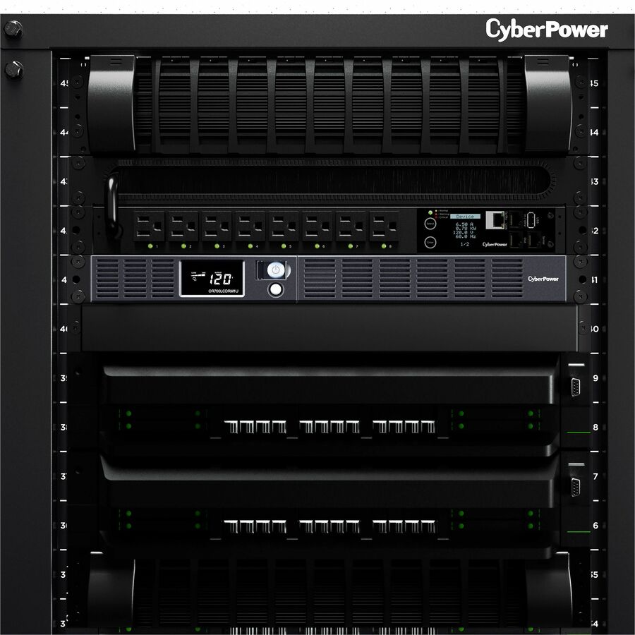 CyberPower OR700LCDRM1U Smart App LCD UPS Systems