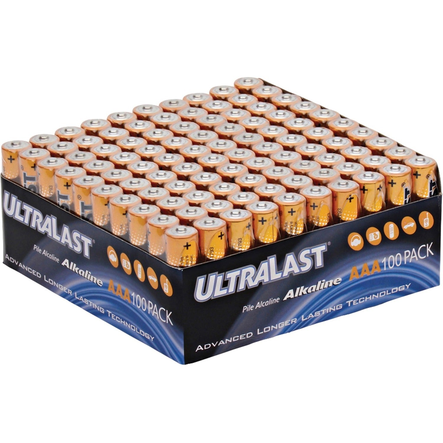Dantona NABC UltraLast ULA100AAAB AAA Size Battery Bulk Value Pack
