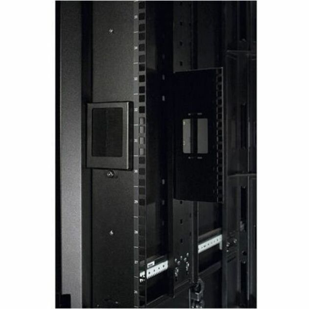 Schneider APC NetShelter Cable Management, Mounting Rail Brush Strips, Set of 6, for NetShelter SX 750 mm Wide, Black, 76 x 114 x 13 mm