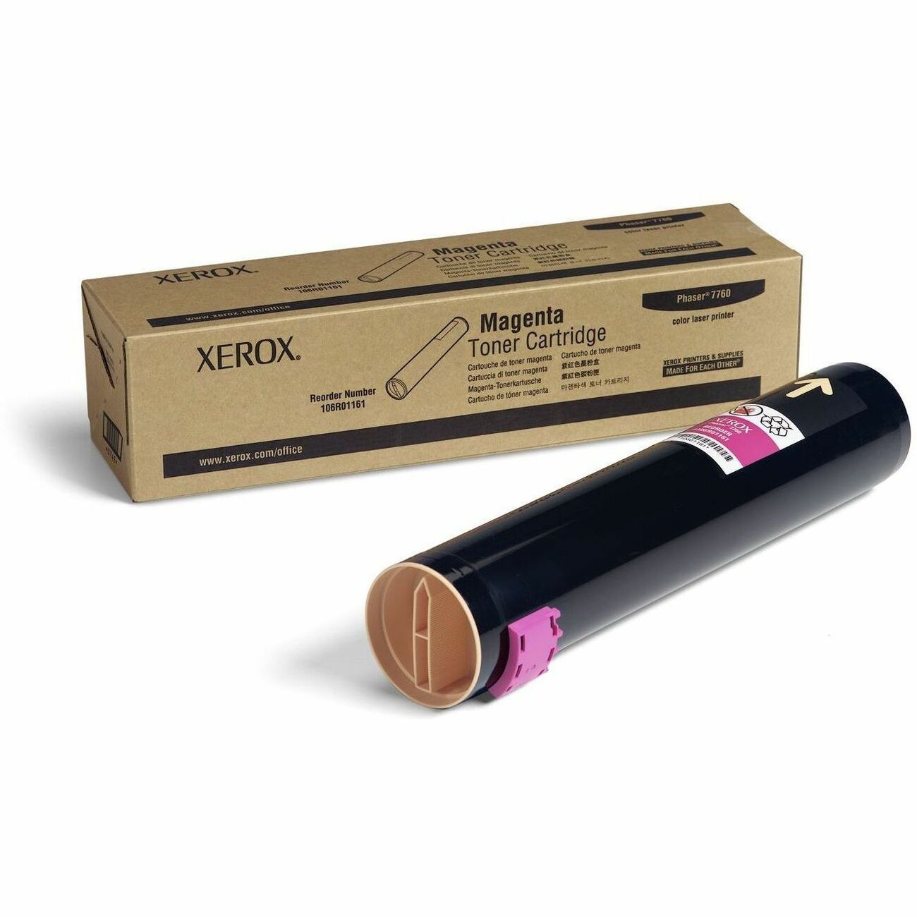 Xerox Genuine Phaser&trade; 7760 Magenta Toner Cartridge