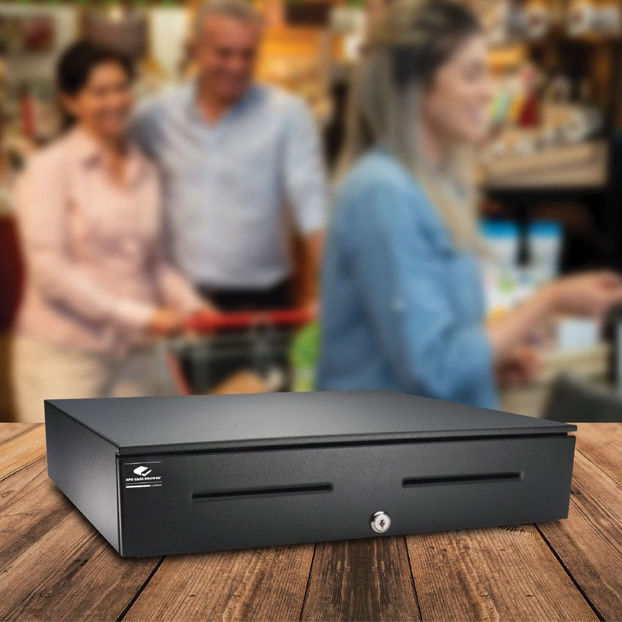 apg®Heavy- Duty Point of Sale Cash Drawer | Series 4000 JB320-BL1816-C