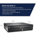 apg®Heavy- Duty Point of Sale Cash Drawer | Series 4000 JB320-BL1816-C
