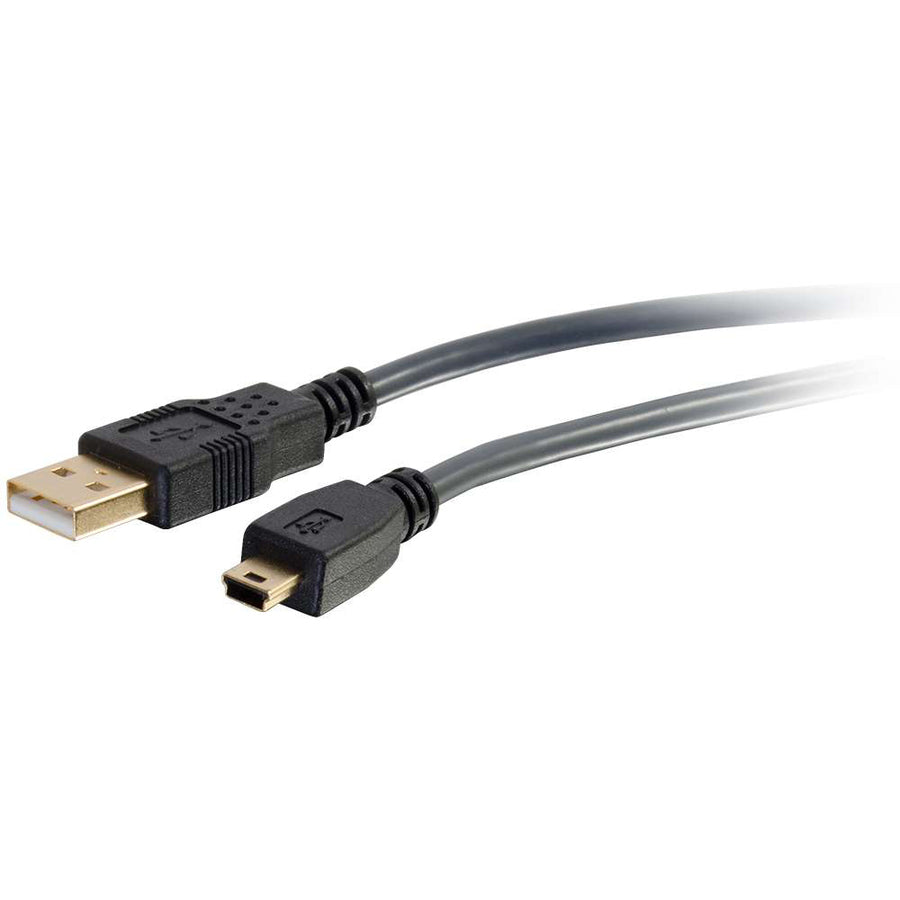 Legrand C2G Ultima Series 16.4ft USB A to USB Mini B Cable - USB to Mini B Cable - USB 2.0 - Black - M/M