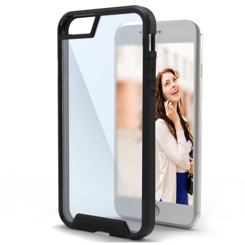 Encased Bumper Back For Iphone 6 Plus - Black