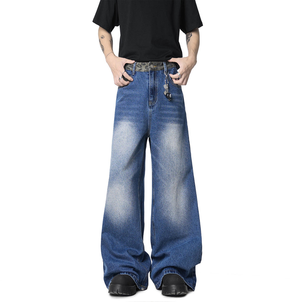 Straight Leg Floor-Length Denim Pants | Premium Japanese Denim Trousers