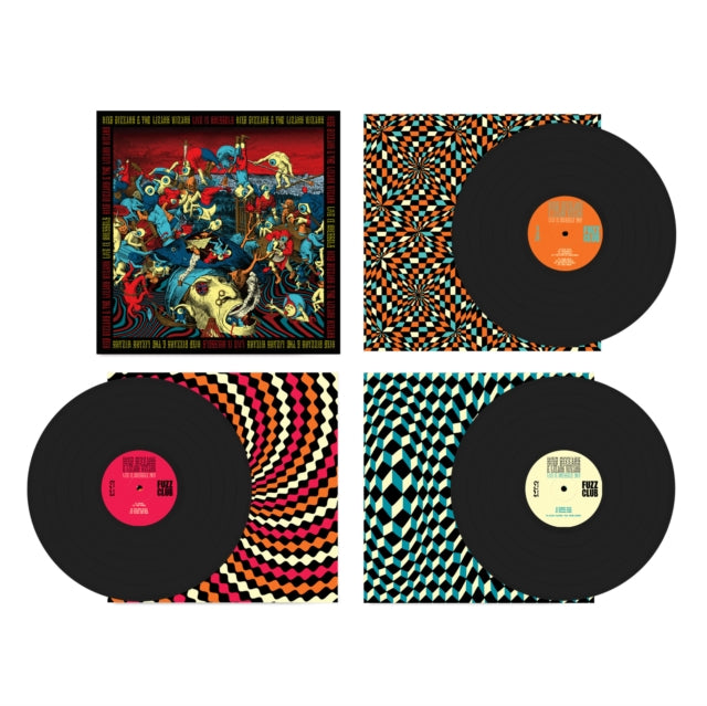 Live In Brussels '19 (Fuzz Club Official Bootleg) & L.W. & Murder Of The Universe (Transparent Green W/Mustard Yelow Splatter LP Vinyl) & Oddments (Plum LP Vinyl) & Nonagon Infinity (Yellow/Red/Black LP Vinyl)