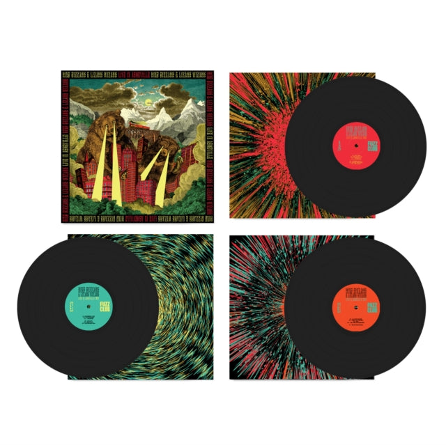 King Gizzard & The Lizard Wizard - Live In Adelaide '19 (Fuzz Club Official Bootleg) & Live In Asheville '19 (Fuzz Club Official Bootleg) & Live In Melbourne '21 (Yellow Vinyl/2LP) (I) & Changes (Recycled Black Wax LP Vinyl) & Live In Brussels '19
