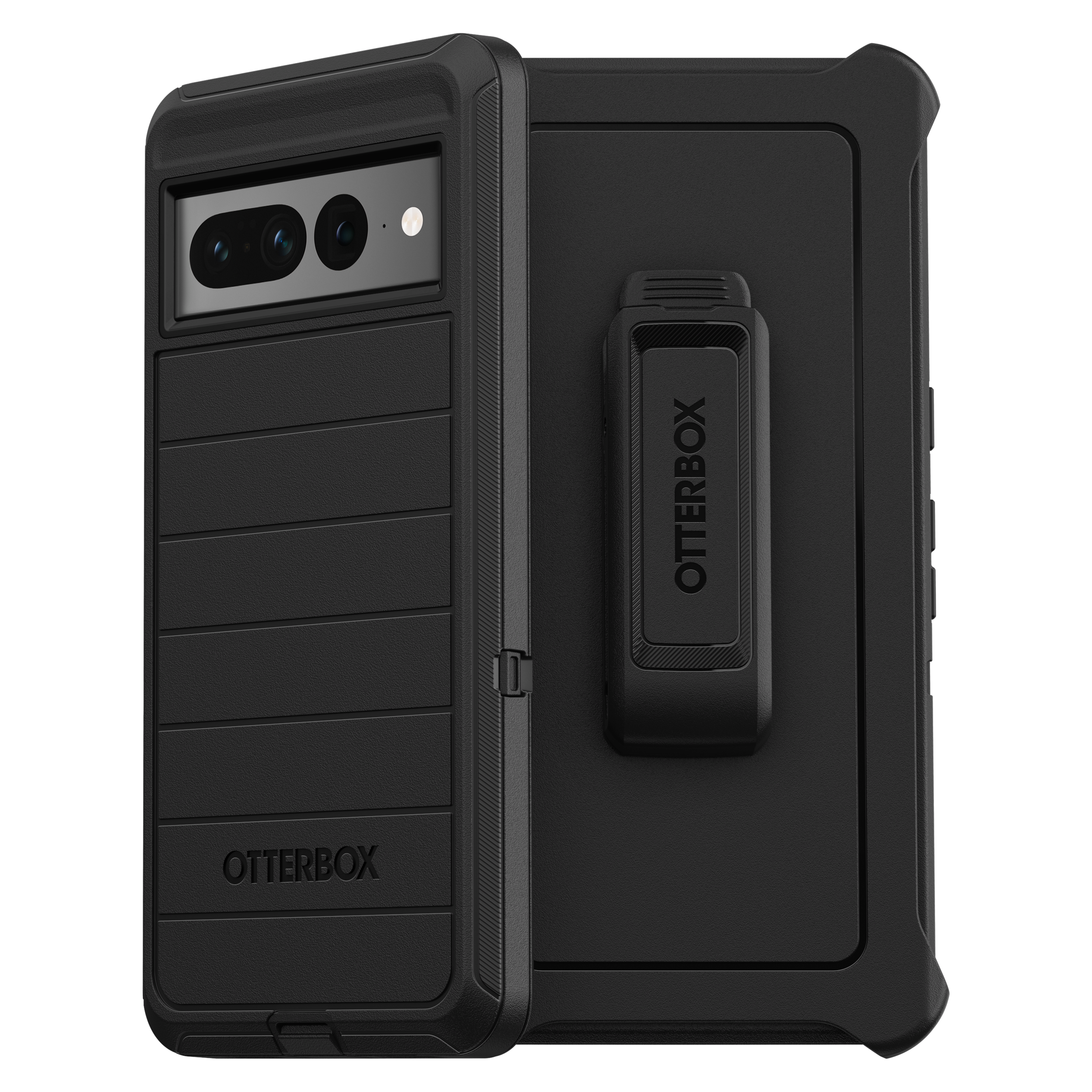 Otterbox - Defender Pro Case For Google Pixel 7 Pro - Black