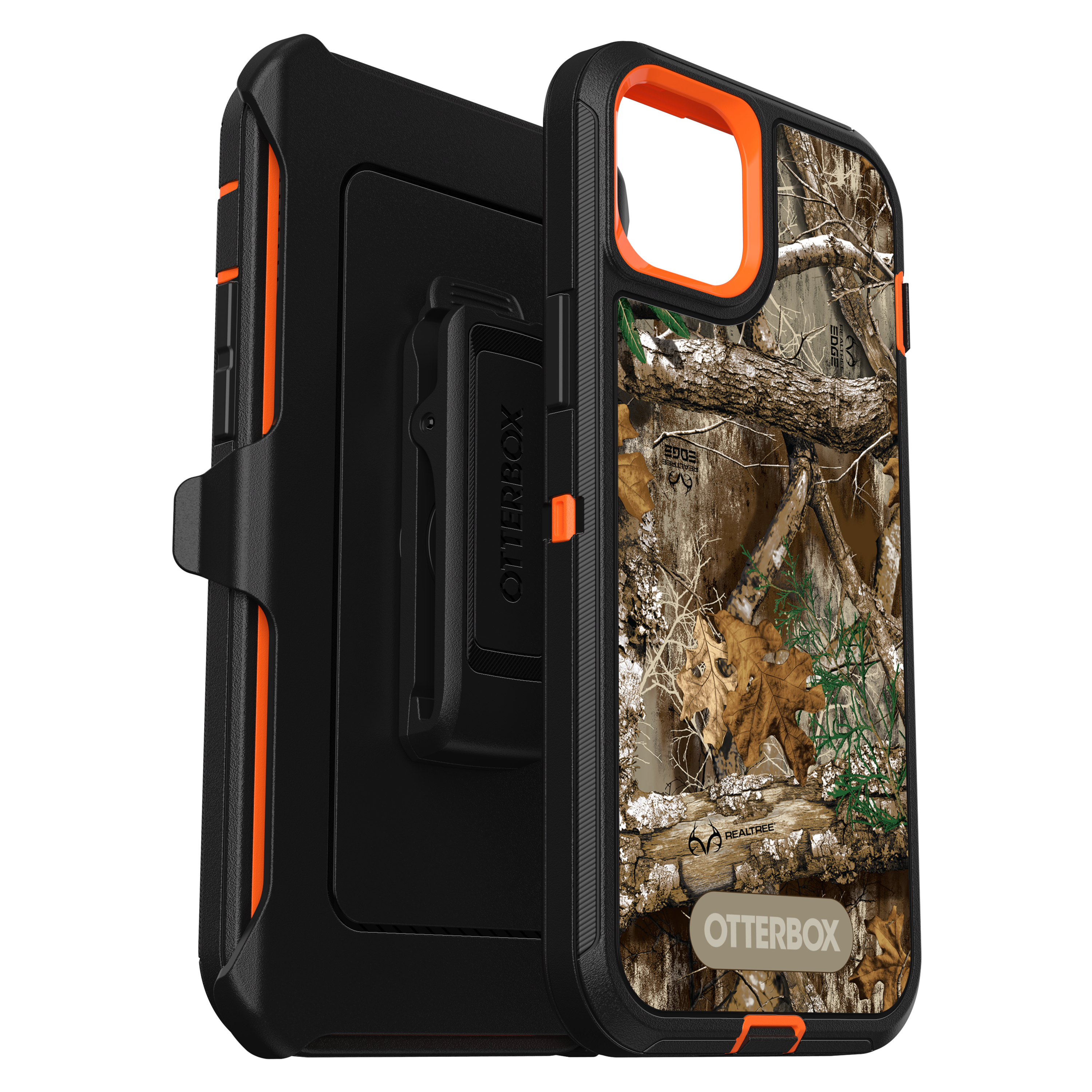 Otterbox - Defender Pro Graphics Case For Apple Iphone 15 Plus / Iphone 14 Plus - Realtree Edge