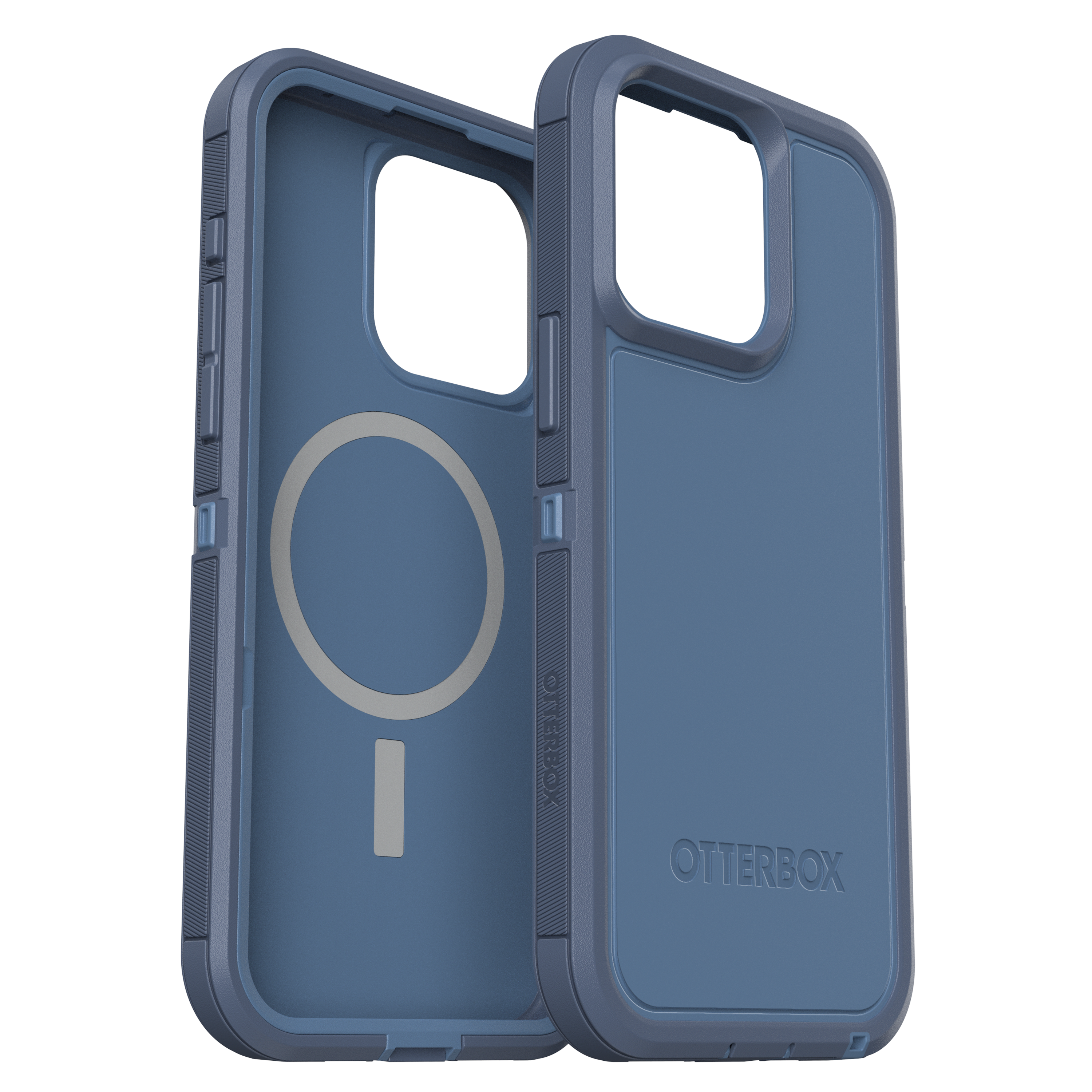 Otterbox - Defender Pro Xt Magsafe Case For Apple Iphone 15 Pro Max - Baby Blue Jeans