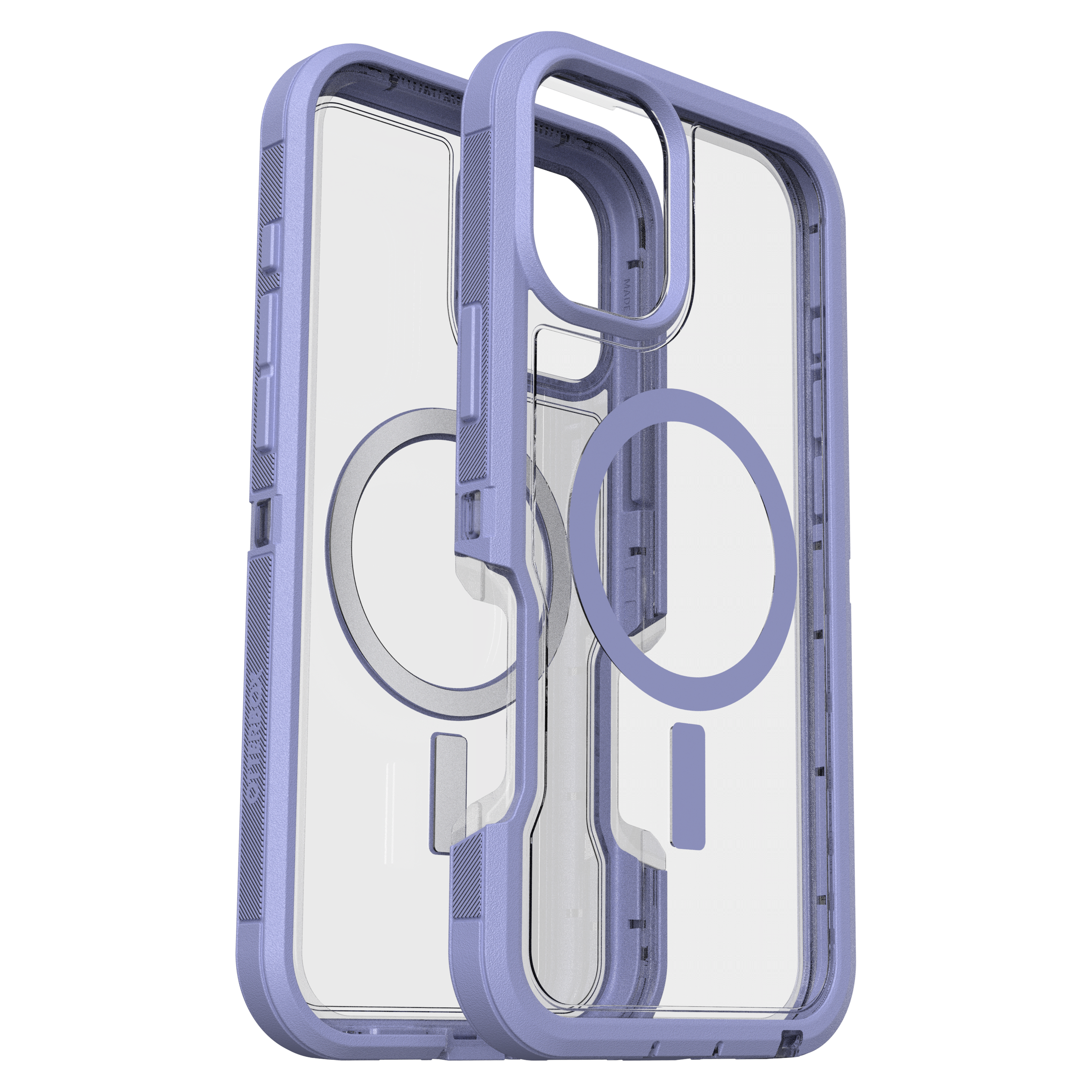 Otterbox - Defender Pro Xt Clear Magsafe Case For Apple Iphone 16 Plus - Lavender Haze