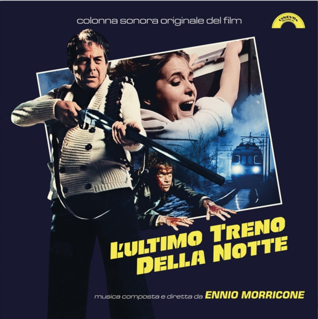 Ennio Morricone - Blue-Eyed Bandit (Il Bandito Dagli Occhi Azzurri) Ost & L’Ultimo Treno Della Notte (Yellow LP Vinyl) & Storie Di Vita E Malavita (Colonna Sonora Originale Del Film)