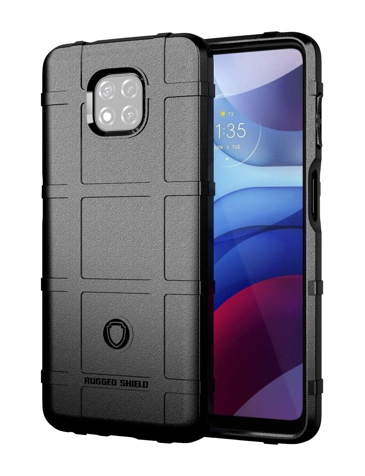 xBase Base Moto G Power 21 Armor Tech Case - Black