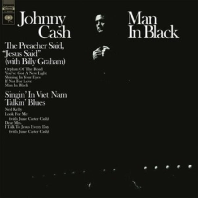 Johnny Cash - Rebel Sings (Crystal Clear & Solid Silver LP Vinyl) & Man In Black (White LP Vinyl)