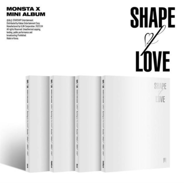 Monsta X - Fatal Love: Vol. 3 & No Limit (Limited Ver.) & Shape Of Love - CD Bundle