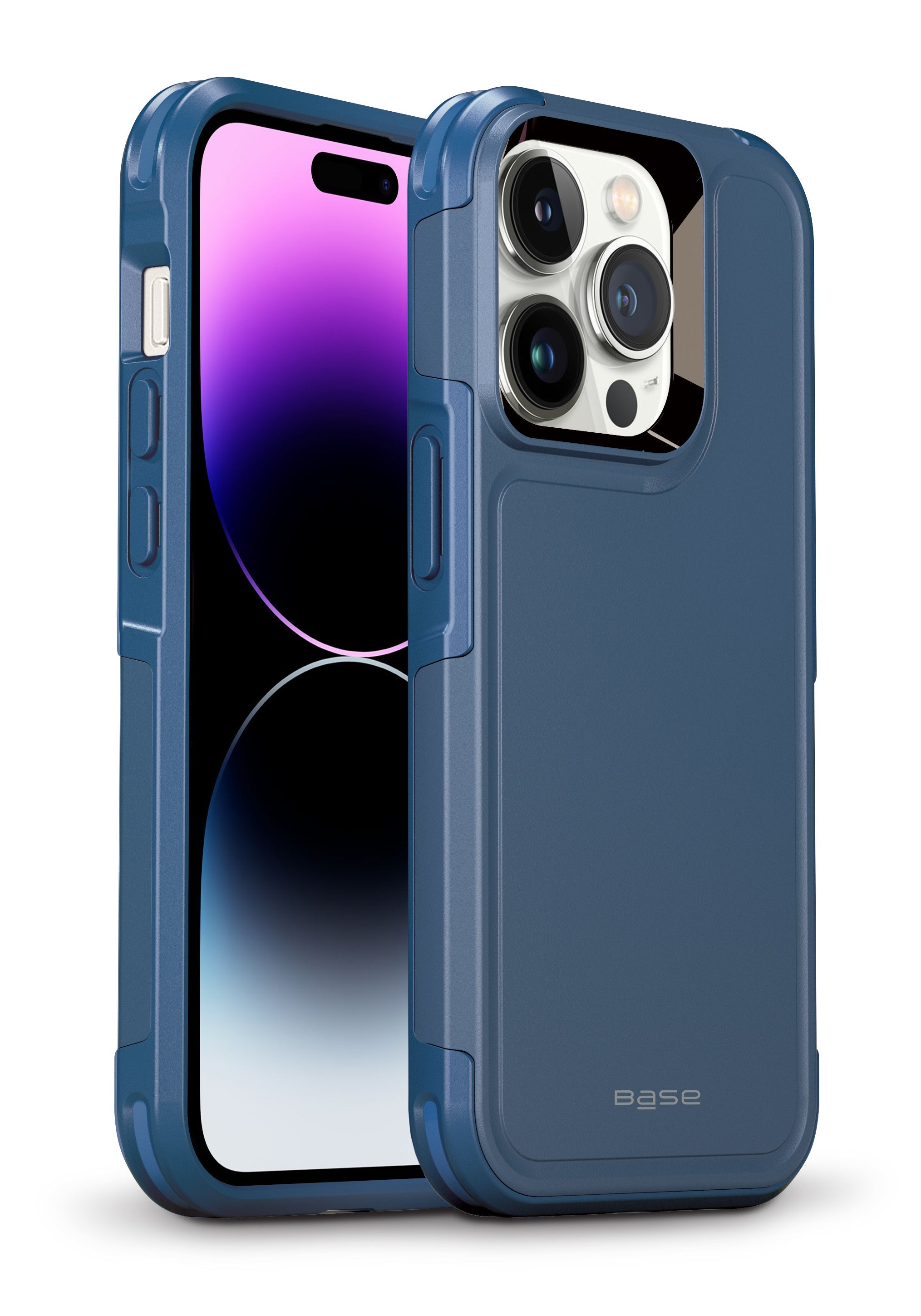 xBase iPhone 14 PRO (6.1) - ProTech with MagSafe- Rugged Armor Protective Case - Blue