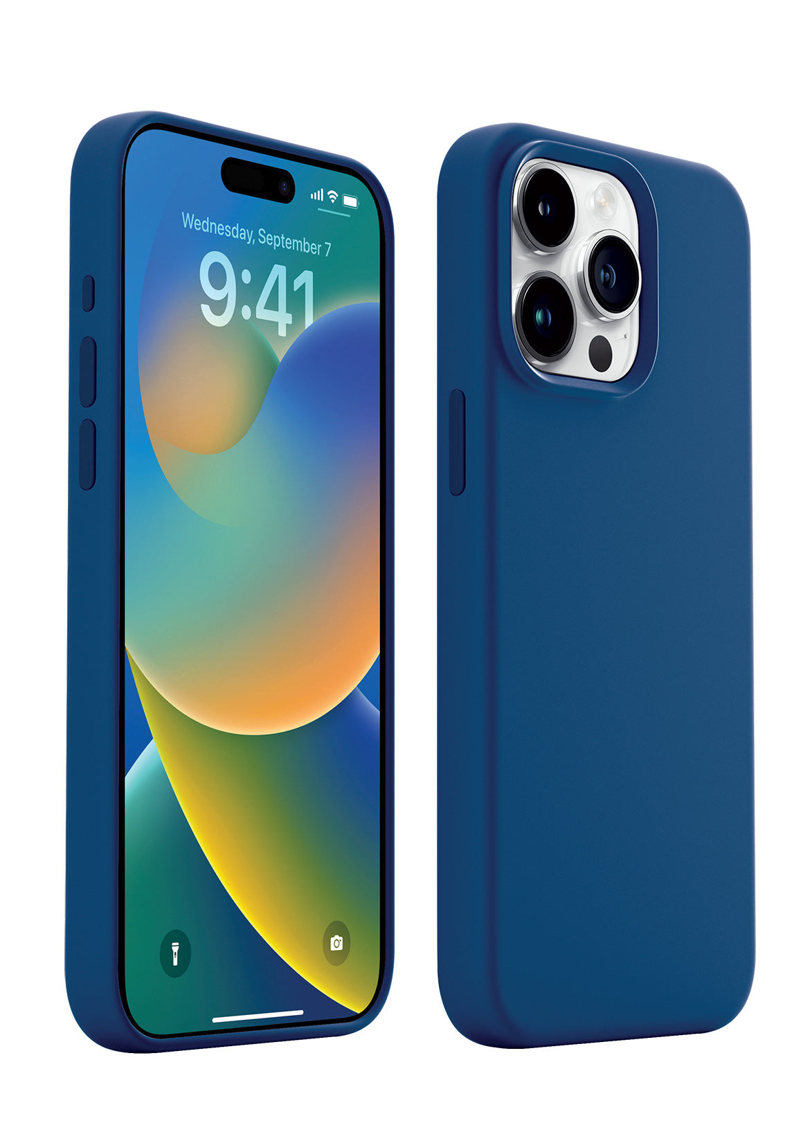 xBase Base iPhone 15 Pro Max (6.7) Liquid Silicone Gel/Rubber MagSafe Compatible Case -Blue