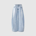 Straight Loose Wide Leg Casual Pants - Premium Japanese Denim