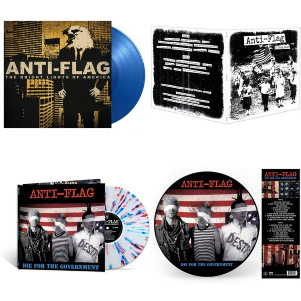 Bright Lights Of America (2LP/180G/Blue Vinyl) & 17 Song Demo & Die For The Government (Red White & Blue Splatter LP Vinyl) & Die For The Government (Picture Disc)