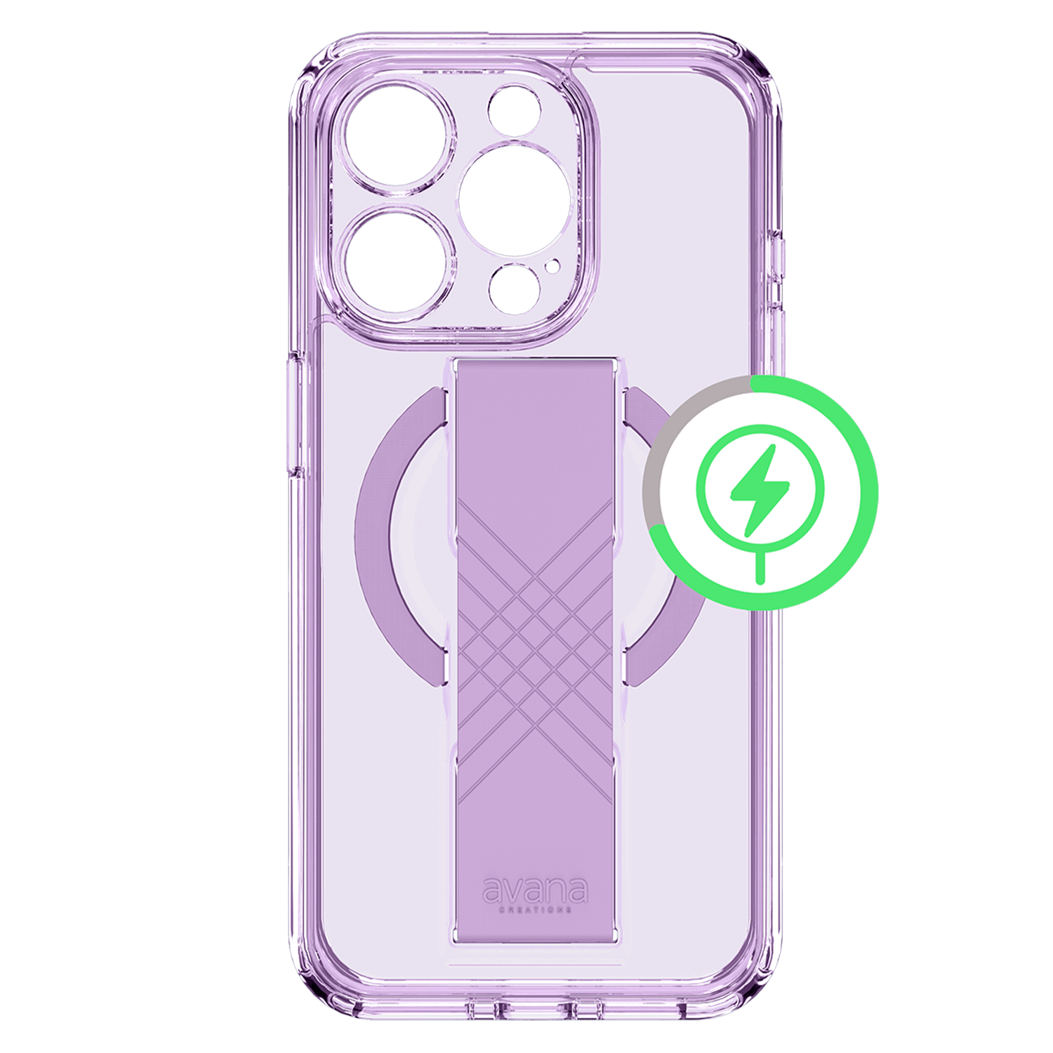 Avana - Grip-it Magsafe Case For Apple Iphone 15 Pro Max - Lavender