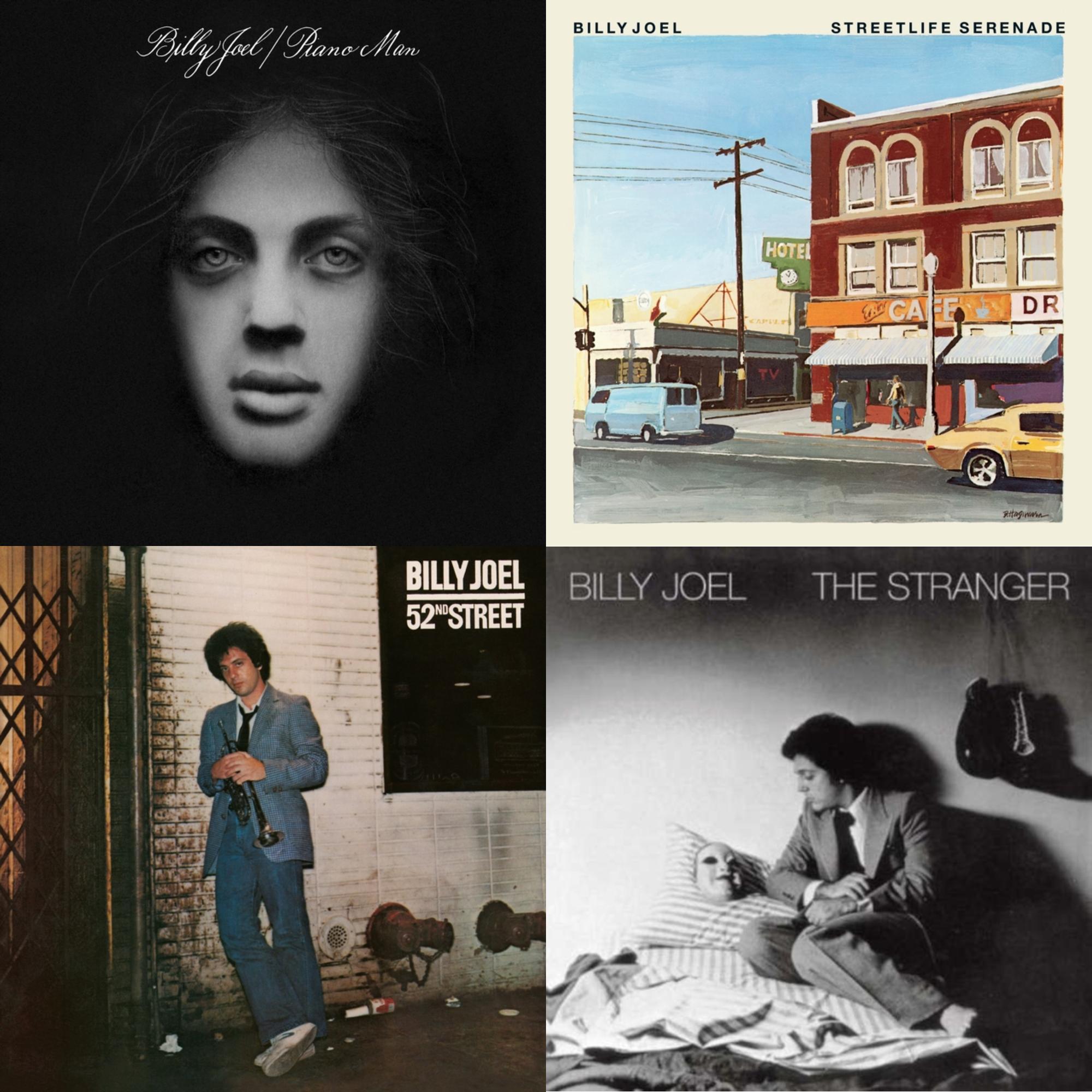 Piano Man & Streetlife Serenade & 52Nd Street & Stranger (180G)