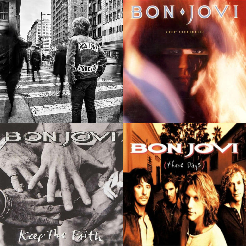 Forever & 7800º Fahrenheit (180G) & Keep The Faith (180G) & These Days (180G)