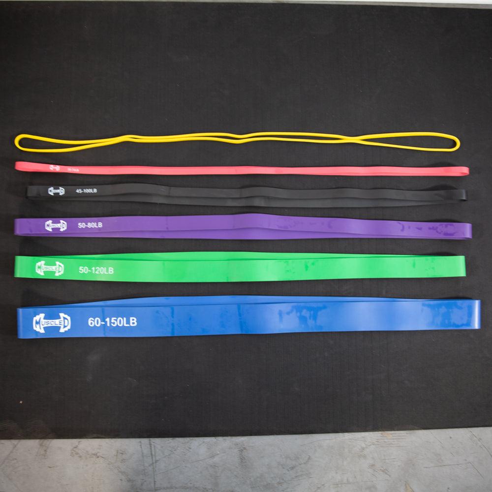Muscle D Strength Band Kits - Muscle D Fitness - 41" Length - Multiple Sizes
