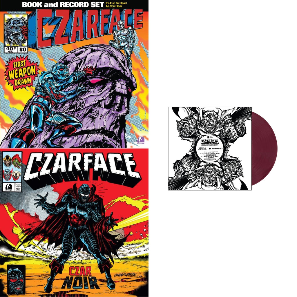 First Weapon Drawn (Sky Blue LP Vinyl) & Czar Noir (Red/White LP Vinyl) & Czartificial Intelligence (Instrumentals) (Czarvard Crimson LP Vinyl) (Res Essential)