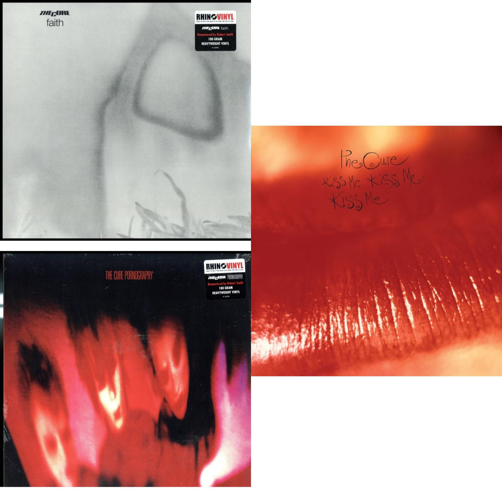 Kiss Me, Kiss Me, Kiss Me (180G) & Pornography (180G) & Faith (180G)