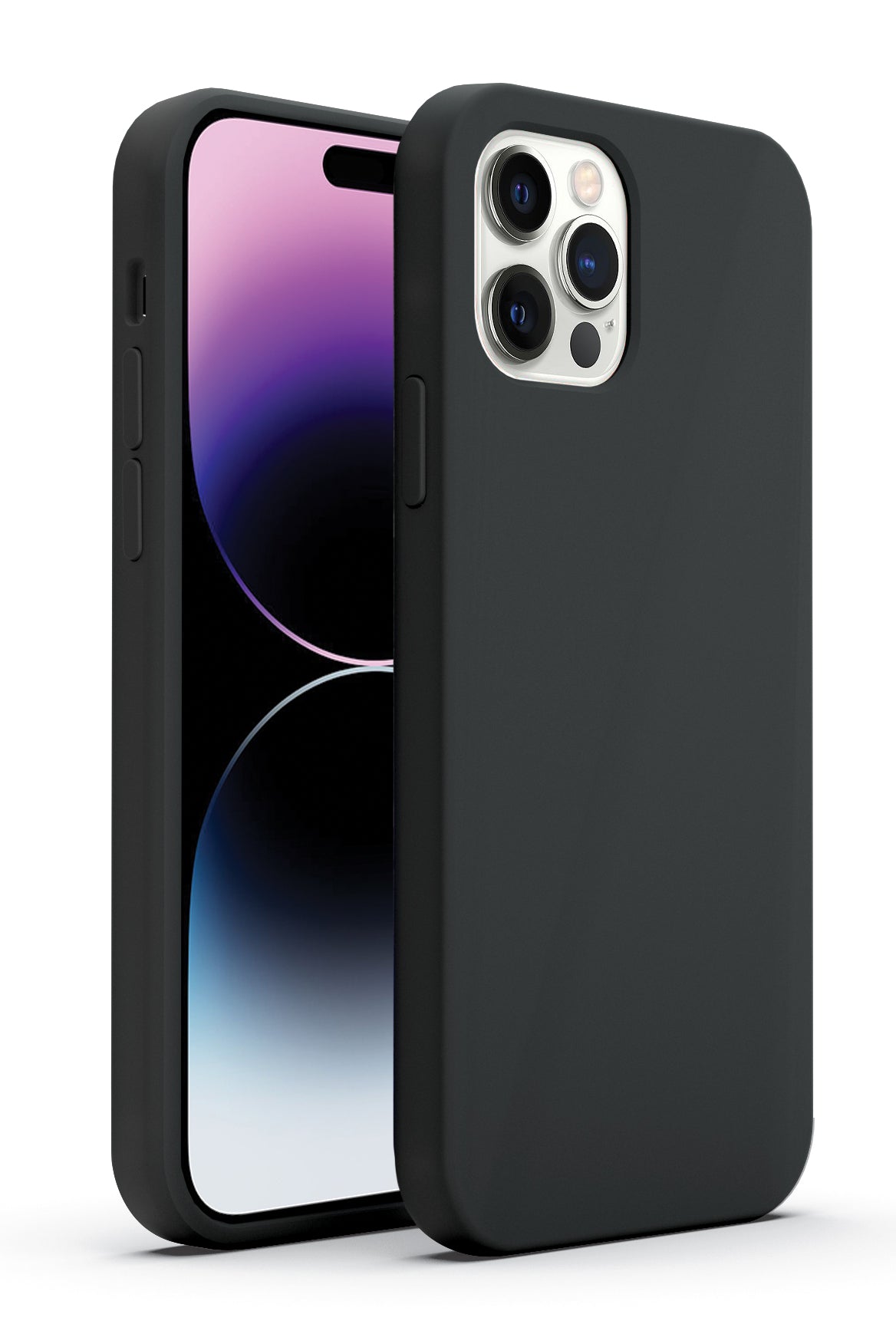 xBase Base MagSafe Compatible Liquid Silicone Gel/Rubber Case for iPhone 14 PRO (6.1) - Black