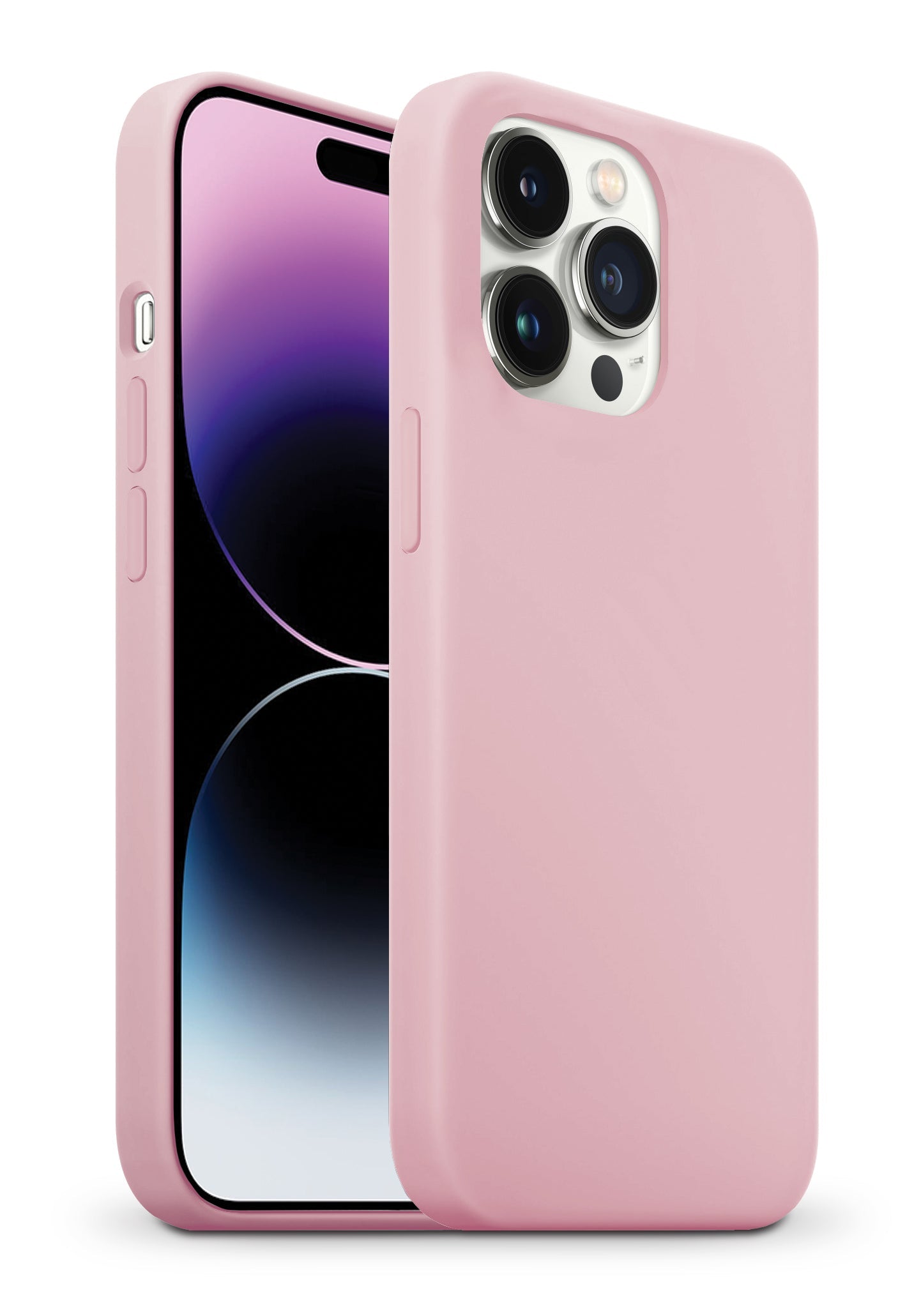 xBase Base MagSafe Compatible Liquid Silicone Gel/Rubber Case for iPhone 14 PRO (6.1) - Pink