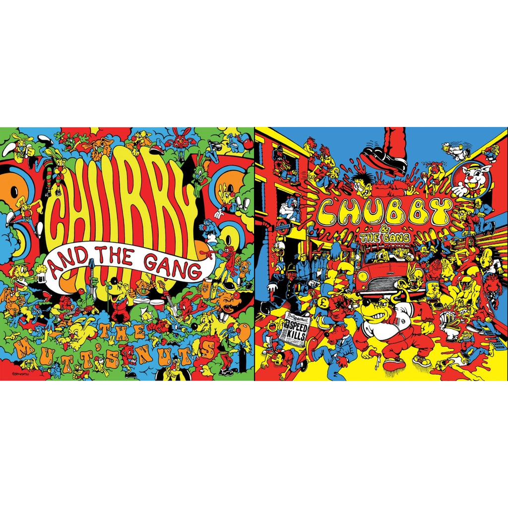 Chubby & The Gang - Speed Kills & Mutt's Nuts - LP Vinyl Bundle