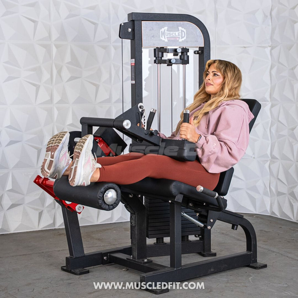 Classic V2 Selectorized Leg Extension / Seated Leg Curl Combo | Muscle D