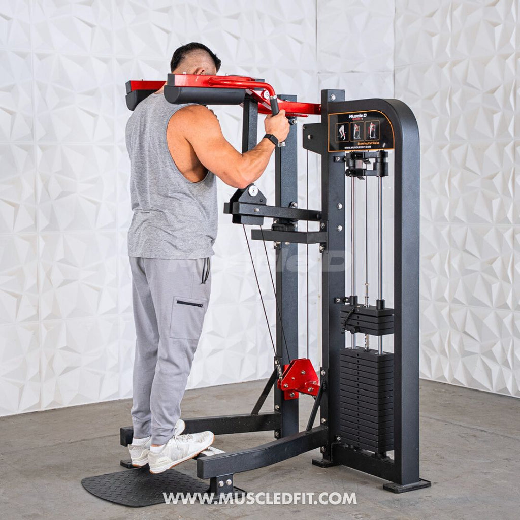 Classic V2 Selectorized Standing Calf Raise Machine – Muscle D Fitness