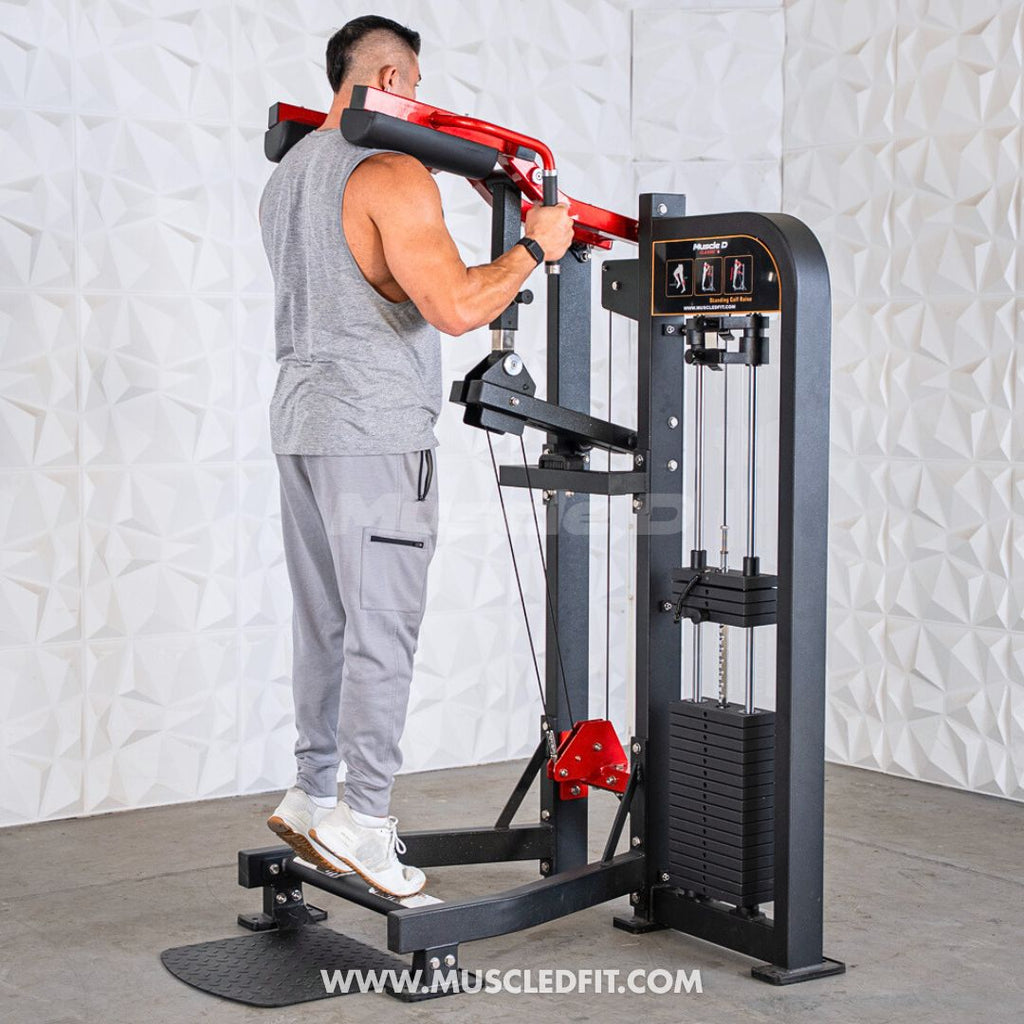 Classic V2 Selectorized Standing Calf Raise Machine – Muscle D Fitness