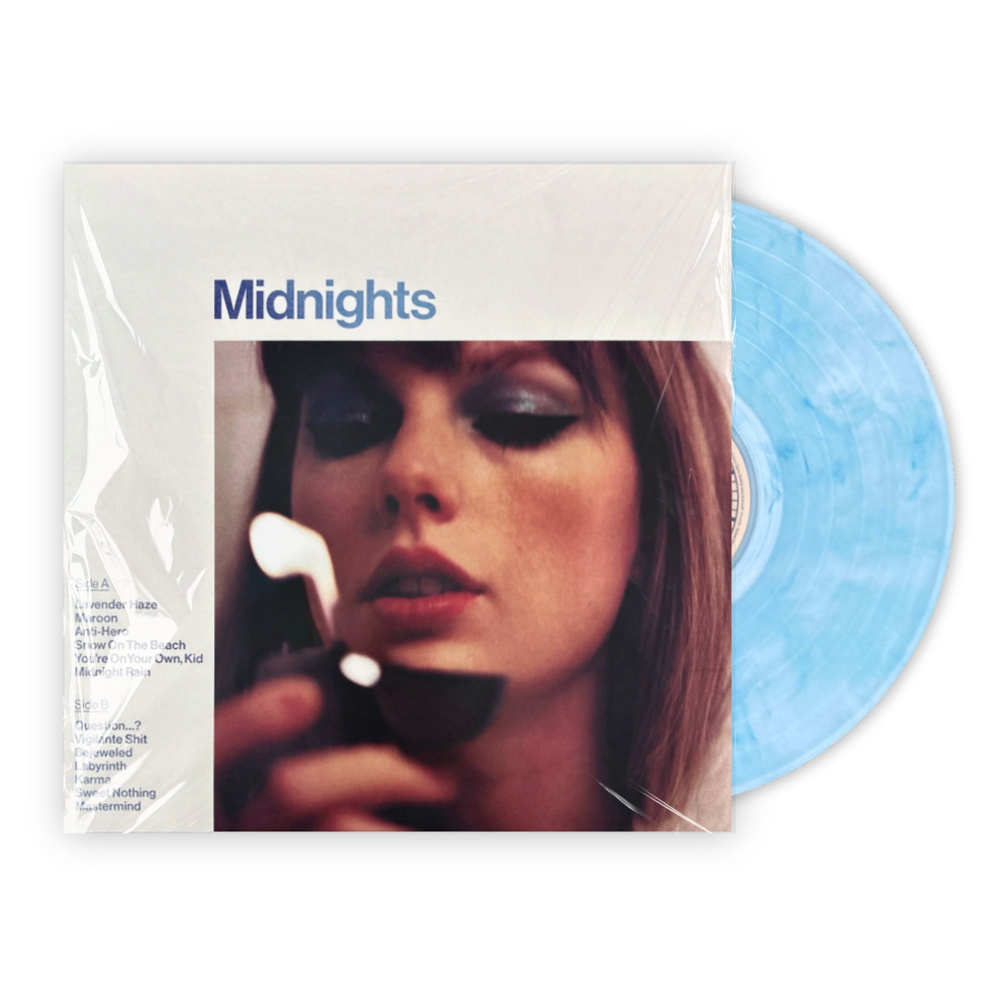 Midnights (X) (Moonstone Blue LP Vinyl) & Midnights (X) (Jade Green LP Vinyl) & Midnights (X) (Blood Moon LP Vinyl) & 1989 (Taylor's Version) (2LP/Crystal Skies Blue Vinyl)