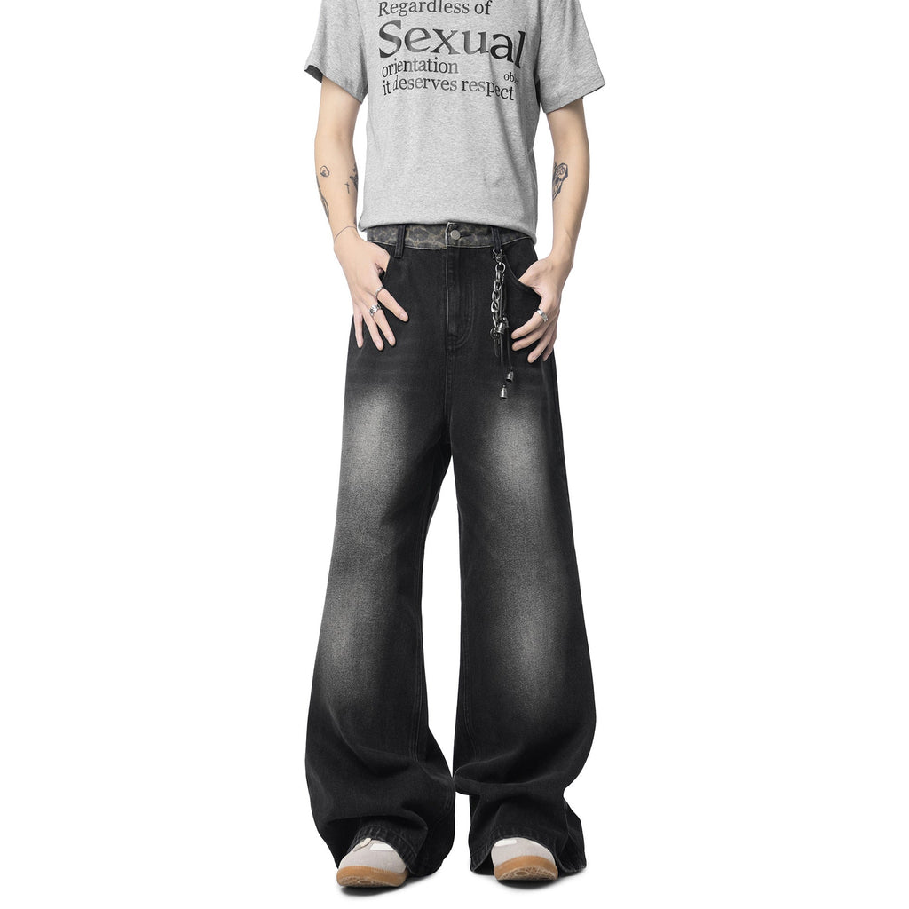 Straight Leg Floor-Length Denim Pants | Premium Japanese Denim Trousers