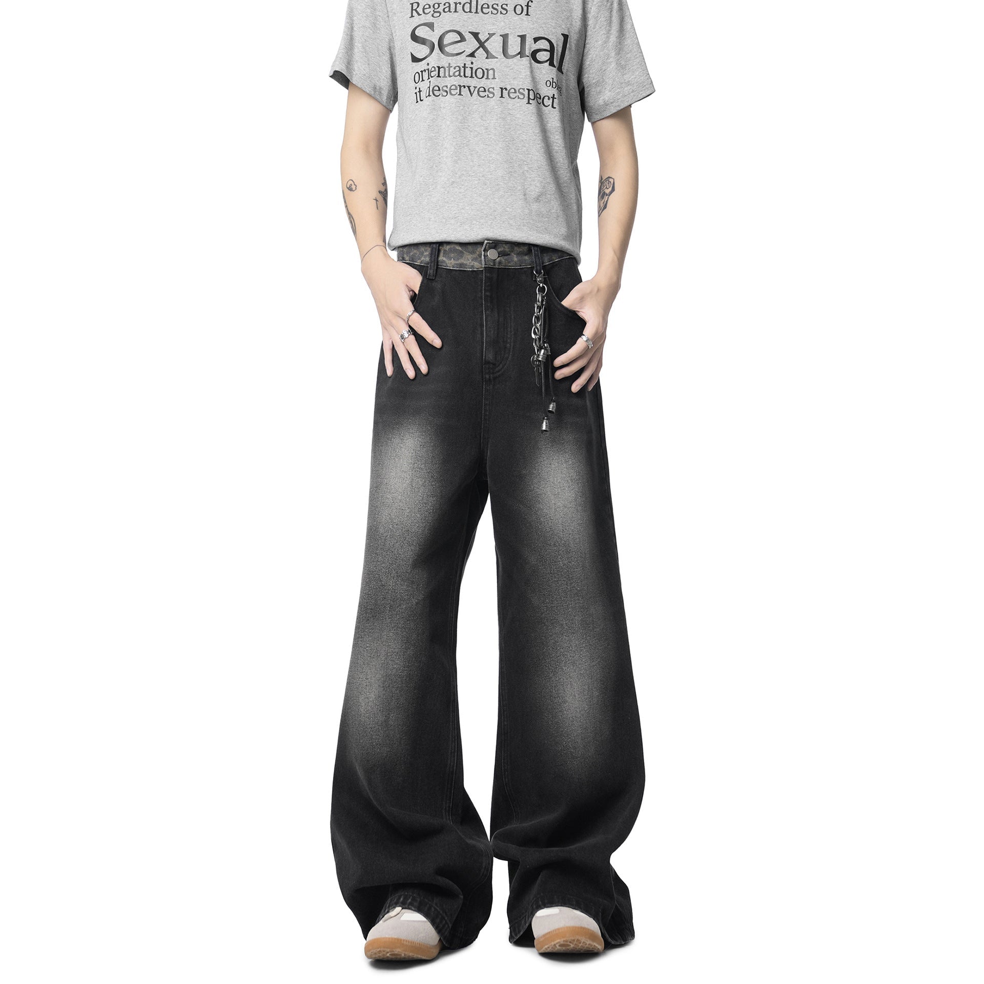 Straight Leg Floor-Length Denim Pants | Premium Japanese Denim Trousers