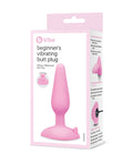 B-Vibe Beginner's Vibrating Tapered Butt Plug - Pink