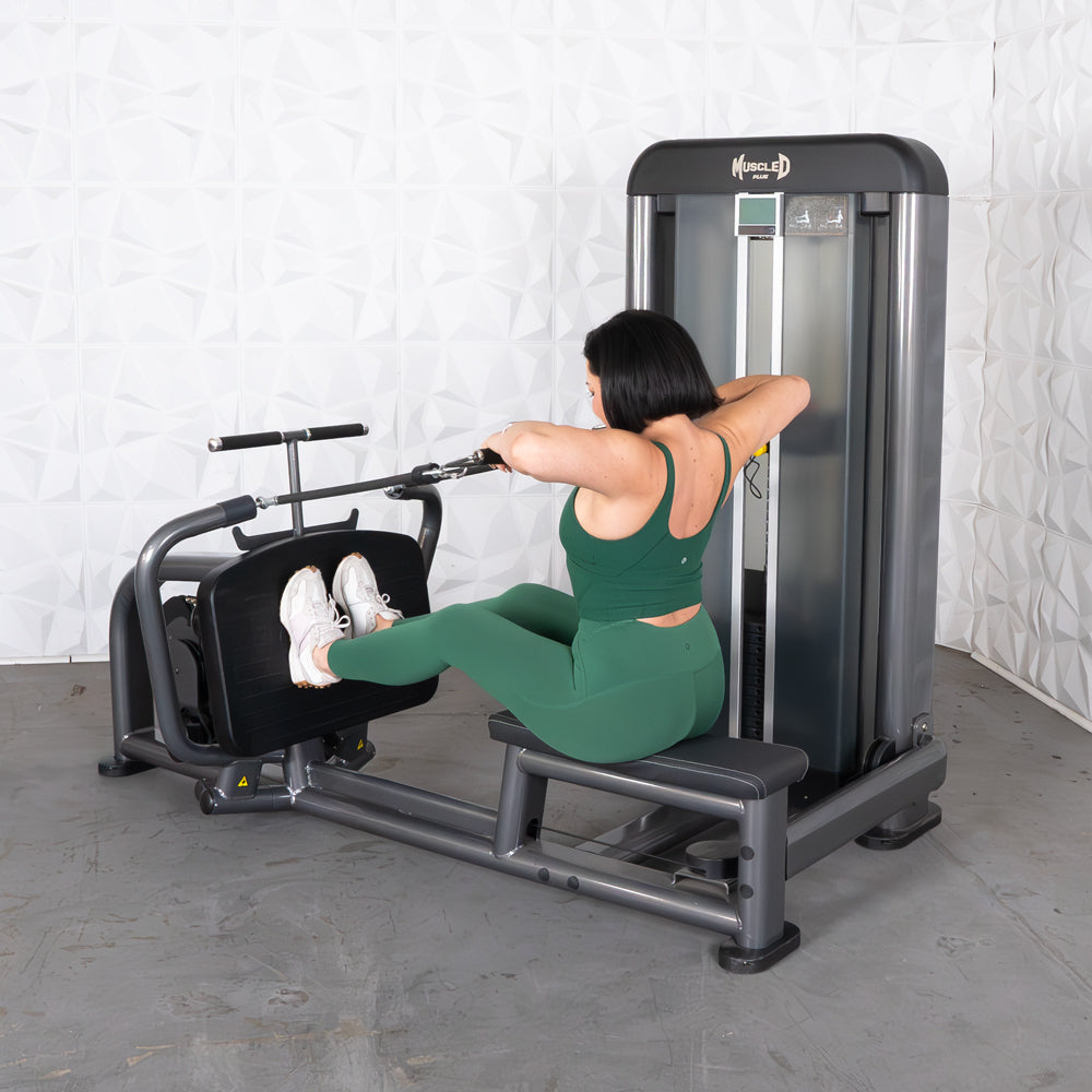 Elite Plus Long Pull Row | Iso-Lateral | Muscle D Fitness