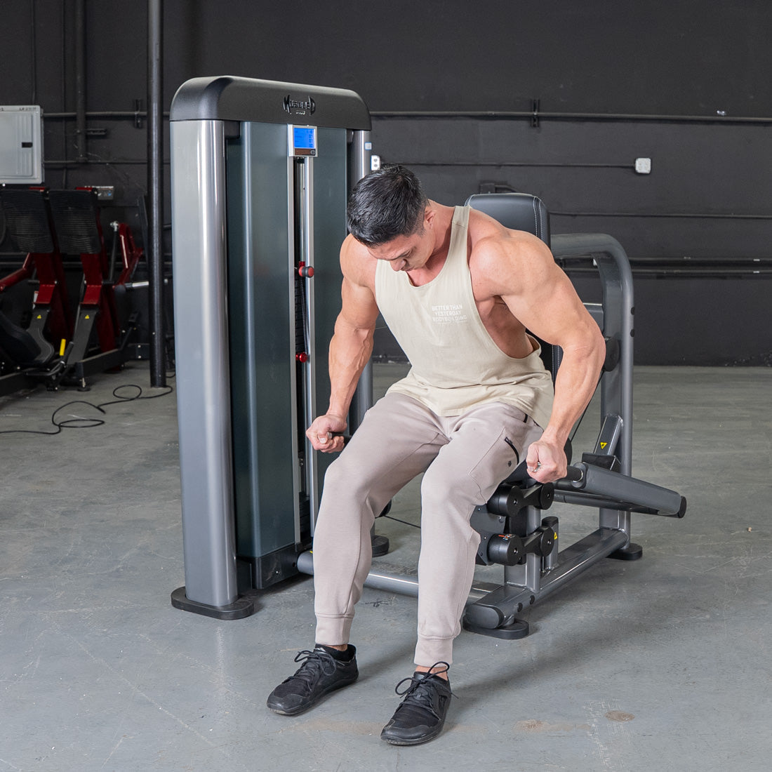 Elite Plus Triceps Press Machine | Muscle D Fitness