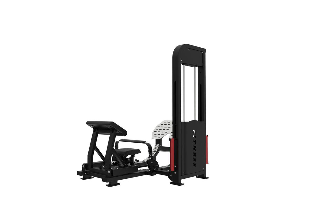 Excel Selectorized Hip Thrust Glute - Muscle D Fitness - Selectorized Glute Drive - Band Compatable