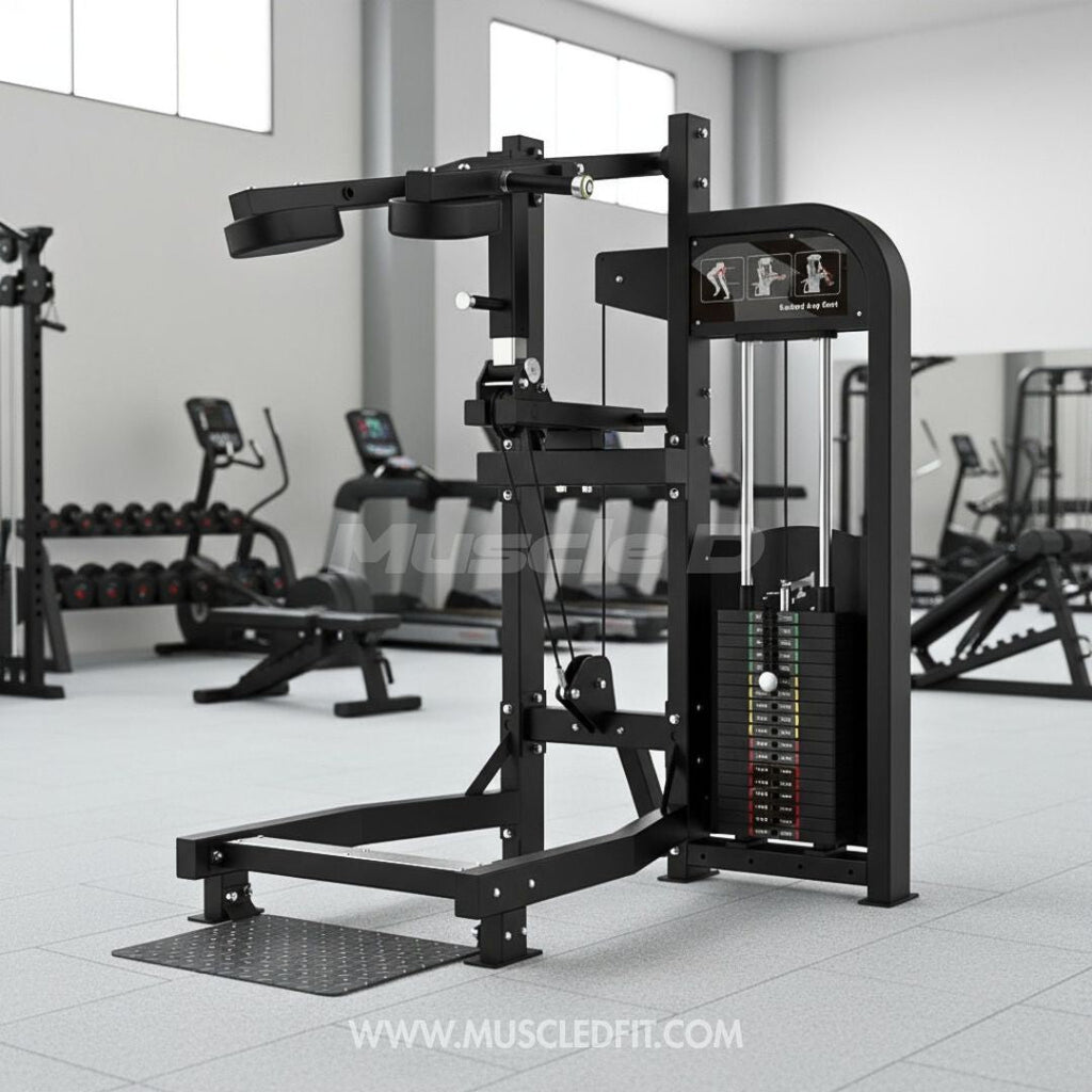 Excel Standing Calf - Muscle D Fitness - Selectorized Foot Extension