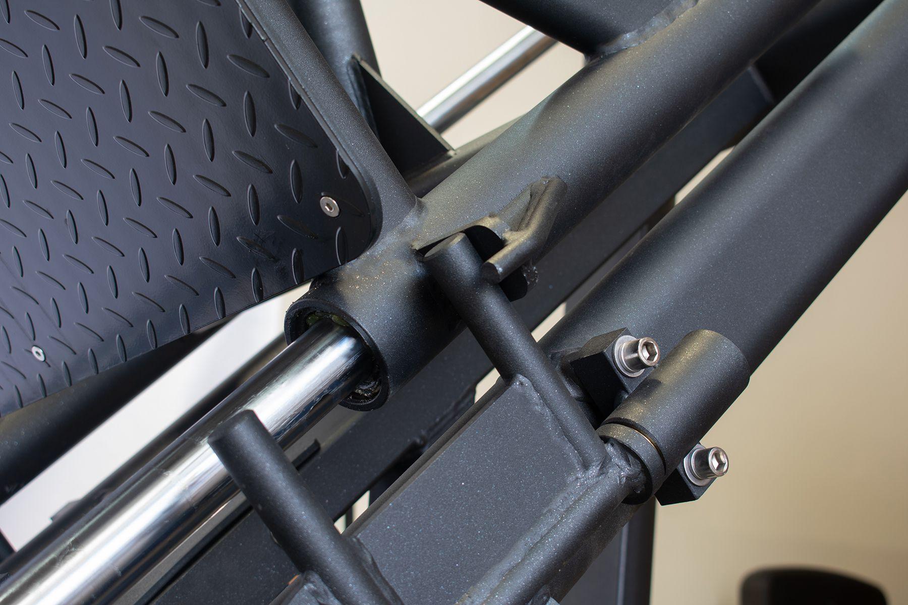 45 Degree Linear Leg Press Machine - Muscle D Fitness - Adjustable Angle Back Pad