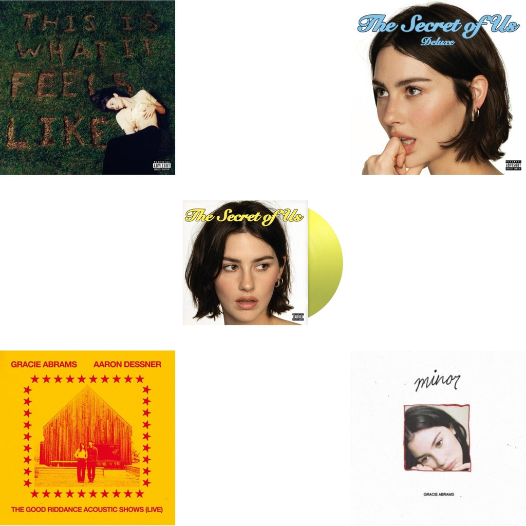 This Is What It Feels Like (X) & Good Riddance Acoustic Shows (Live) (Magenta LP Vinyl) & Secret Of Us (X) (Yellow LP Vinyl) & Secret Of Us (Deluxe/Transparent Moonlight Vinyl/2LP) & Minor - Ep