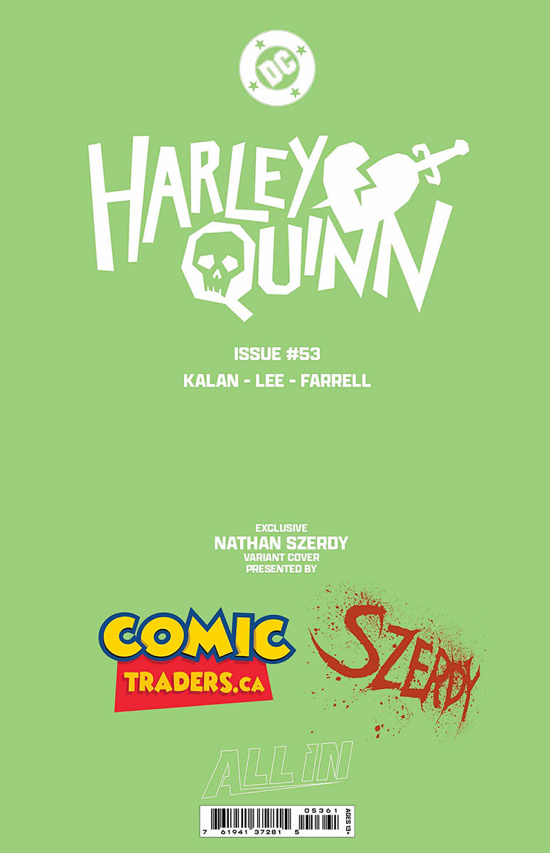 HARLEY QUINN #53 NATHAN SZERDY EXCLUSIVE VAR [09/03/2025]